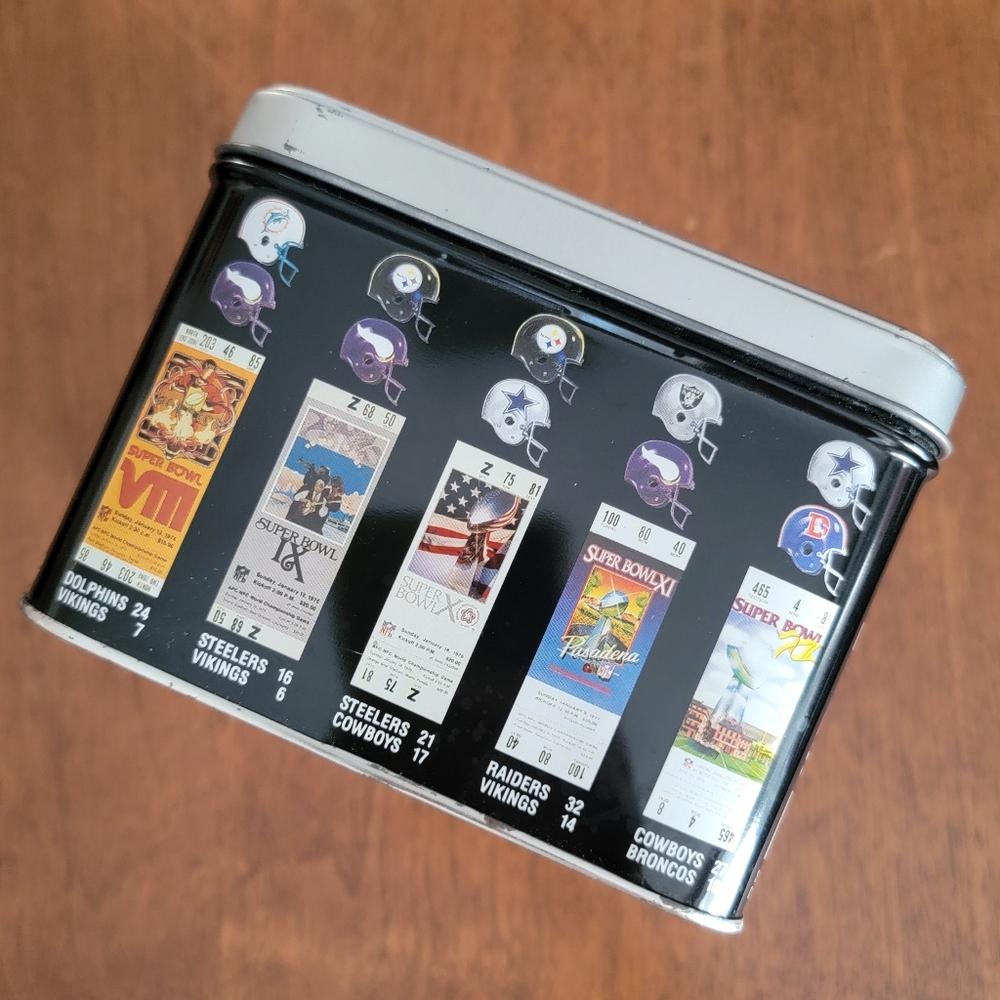 Super Bowl XXV commemorative tin - Picture 4 of 6